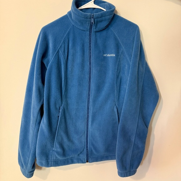 Columbia Jackets & Coats | Blue Columbia Full Zip Jacket - Picture 1 of 1